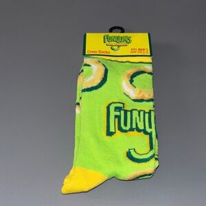 Green Crew Socks for Men